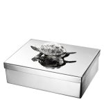 Шкатулка Tortoise из полированной нержавеющей стали