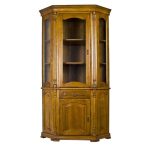 Сервант угловой Еcolife Еurope из массива дуба