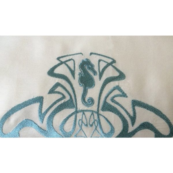 Комплект постельного белья (детский) Морской конёк сатин — изображение 4