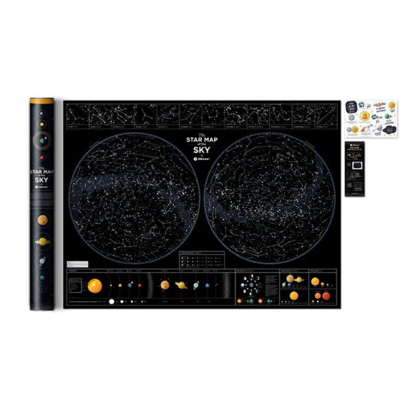 Карта star map of the sky — изображение 7