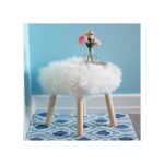 ТАБУРЕТ С НАТУРАЛЬНЫМ МЕХОМ