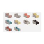 Кресло GAN Bandas Space из 100% шерсти — изображение 5