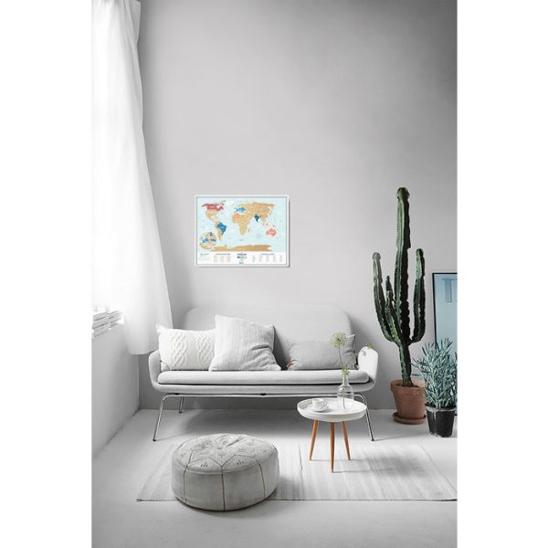 Карта travel map holiday lagoon world — изображение 2