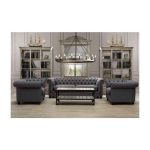 Журнальный стол Newport из массива дерева на колесиках  — изображение 6