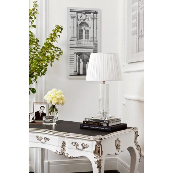 Настольная лампа  Guard с белым абажуром  — изображение 2