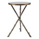 Журнальный столик contemporary Raymond на металлических ножках в виде палок с сучками