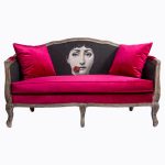 Софа «Лина», версия «Комплимент Руж»