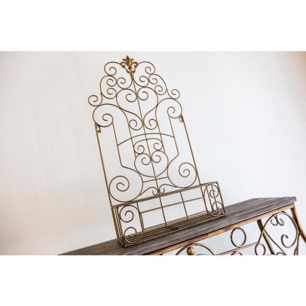 Полка-жардиньерка черный антик L — изображение 4