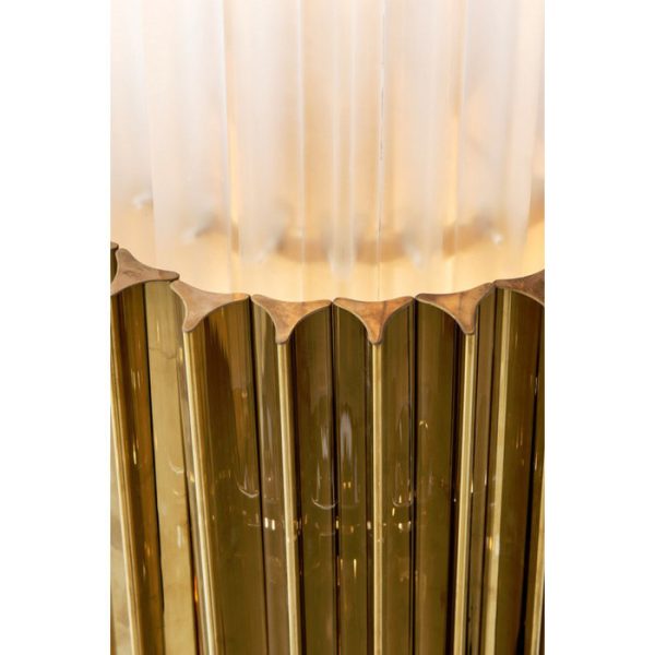 Настольная лампа  Table Lamp Eldorado из фактурного стекла в виде башни — изображение 2