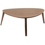 Журнальный столик  Shell Big из массива дерева и мдф