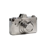 Предмет декора Camera Серебряная
