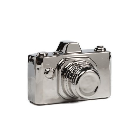 Предмет декора Camera Серебряная