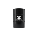 Журнальный столик-бочка «CHANEL» M из металла  — изображение 2