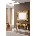 Зеркало DUPEN в резной раме  золото  — изображение 2