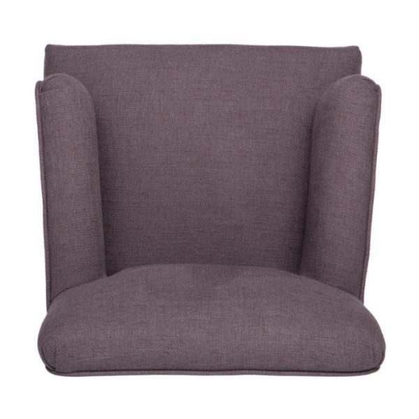 стул с мягкой обивкой и подлокотниками — изображение 5