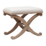 Табурет X-Leg Stool Кремовый Полиэстер — изображение 2