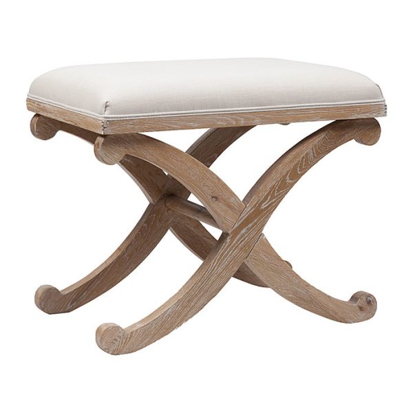 Табурет X-Leg Stool Кремовый Полиэстер — изображение 2