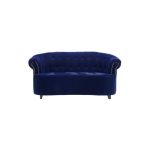 Диван Victoria Синий ДЕКОРИРОВАННЫЙ КАПИТОНЕ