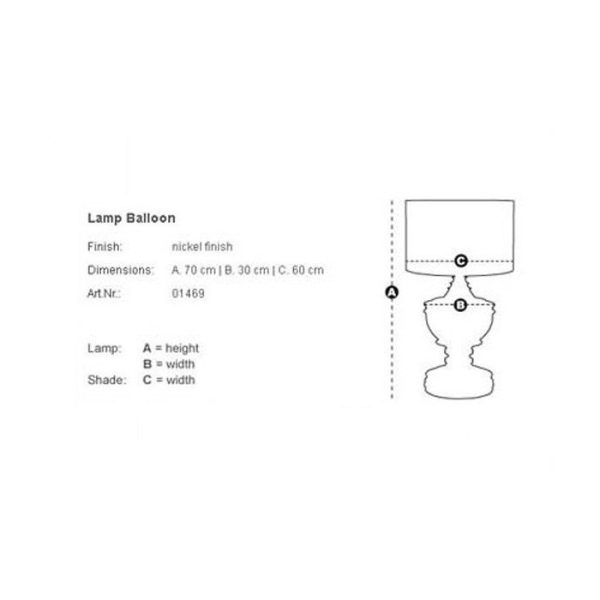 Настольная лампа  Balloon  — изображение 3