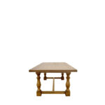 Обеденный стол Stein Dining Table из массива дерева махагон фото и цена, купить