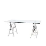 Письменный Стол  Shaker со стеклянной столешницей  