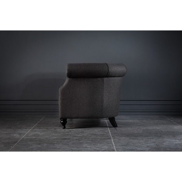 Диван Марлоу декорированный  металлическими клёпками — изображение 4