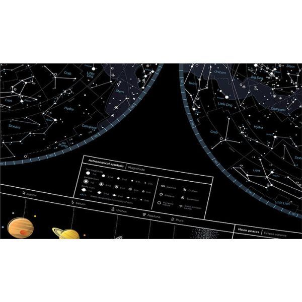 Карта star map of the sky — изображение 20