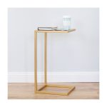 Прикроватный столик с бронзовой столешницей — изображение 3