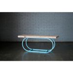 Журнальный стол TheSarai Circle Blue