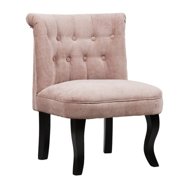 Кресло Dawson Розовато-серый Велюр — изображение 2