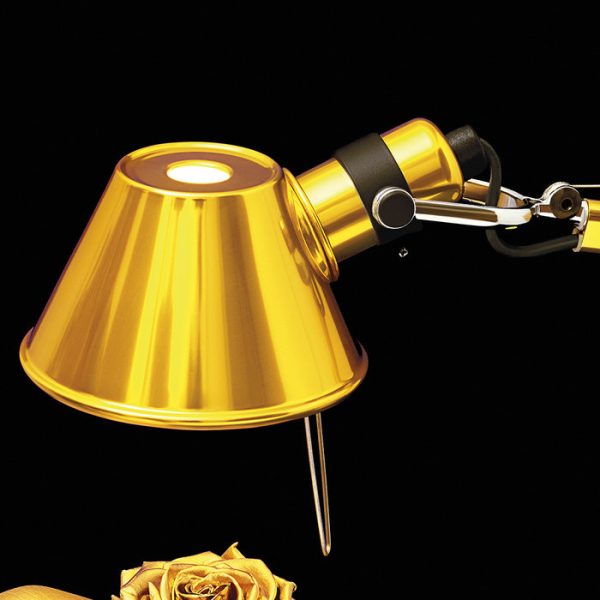 Настольная лампа Artemide TOLOMEO Micro Gold  — изображение 3