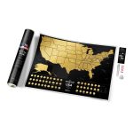 Карта travel map usa black — изображение 10