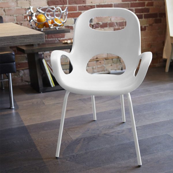 Стул дизайнерский Umbra oh chair белый — изображение 2