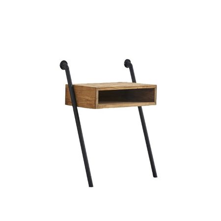 Тумба Dialma Brown Drawer Unit из металла и массива сосны