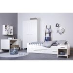 Шкаф-Гардероб  ROBIN WARDROBE PINE WHITE BRUSHED — изображение 4