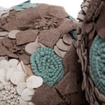 Шерстяной пуф Loca Nera small garden flower — изображение 6