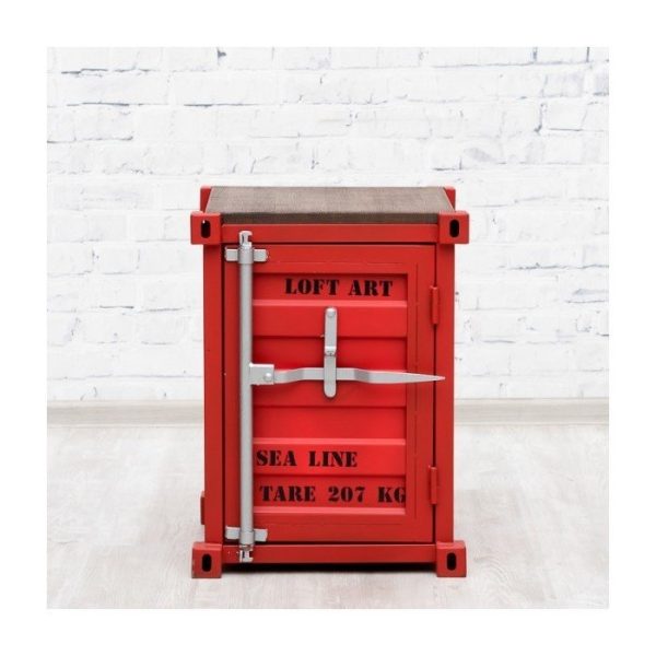 Прикроватная тумбочка Sea Container из массива дуба — изображение 2