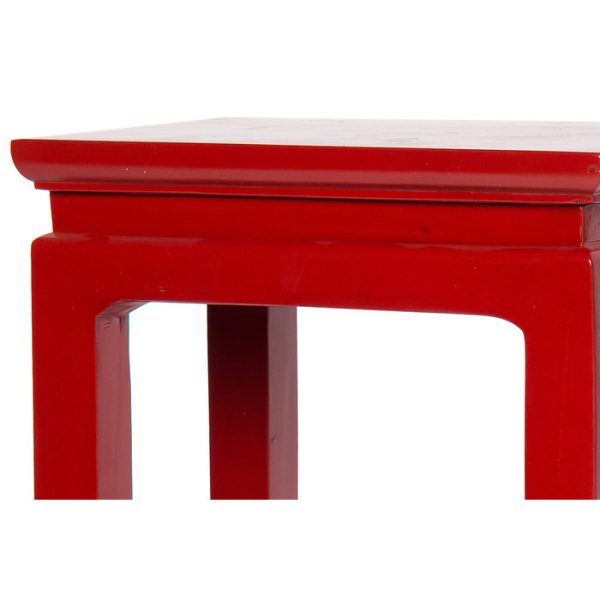 Подставка под цветы из бука красная — изображение 5