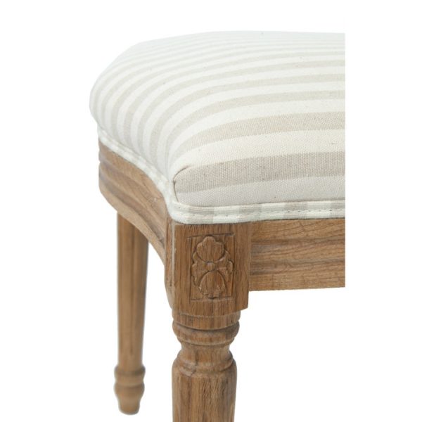 стул с мягкой обивкой Miro pinstripe — изображение 5