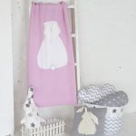 Плед Зайка 60х90 розовый+белый — изображение 2