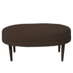 Банкетка Sonorous dark Коричневый Велюр