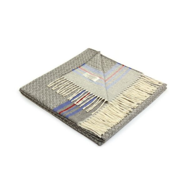 2213product_gallery_photo_a0704601-cd08-49b6-af5a-5869d677bd99.jpg плед из хлопка с добавлением шерсти и альпака ANTIGUA серый — изображение 2