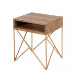 Тумба Prince gold темный дуб