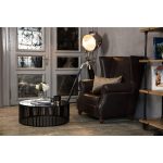 Журнальный столик АМСТЕРДАМ из стали и закаленного стекла — изображение 2