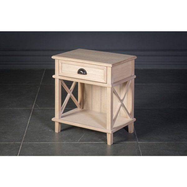 Тумба прикроватная Кембридж с ящиком и полкой большая — изображение 3