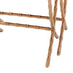 Приставной кофейный столик Van Roon SANTORINI со столешницей из плотного стекла  — изображение 2