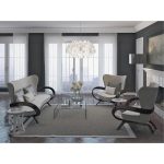 Диван  Apriori S  с изящными подлокотниками из натурального дерева — изображение 5