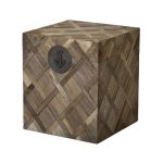 Деревянный сундук-тумба  Trunk Parquette 58х50 см