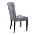 стул с мягкой обивкой Grace Тёмно-Серый Микровелюр — изображение 4