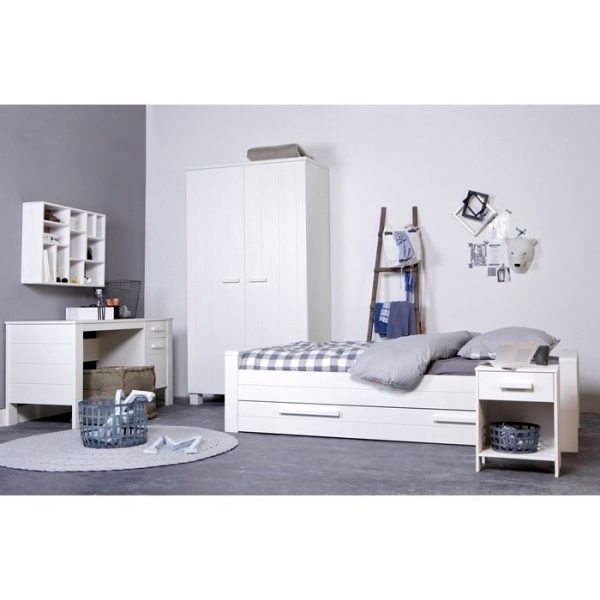 Кровать  ROBIN BED PINE BRUSHED WHITE — изображение 5